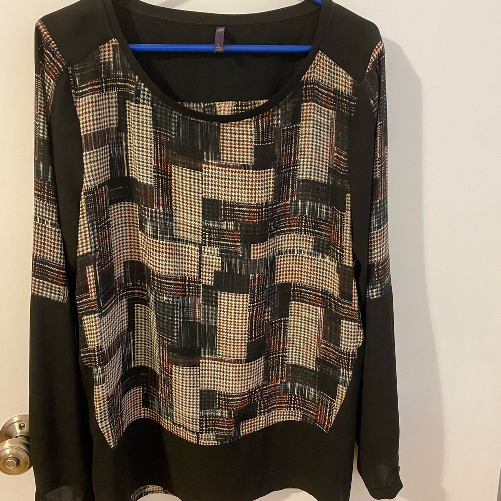 NYDJ woven blouse
